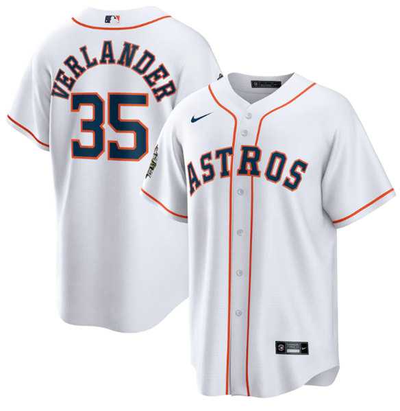 Men's Houston Astros #35 Justin Verlander White 2022 World Series Home Stitched Baseball Jersey,We sell and wholesale Men's Houston Astros #35 Justin Verlander White 2022 World Series Home Stitched Baseball Jersey on line form chian!